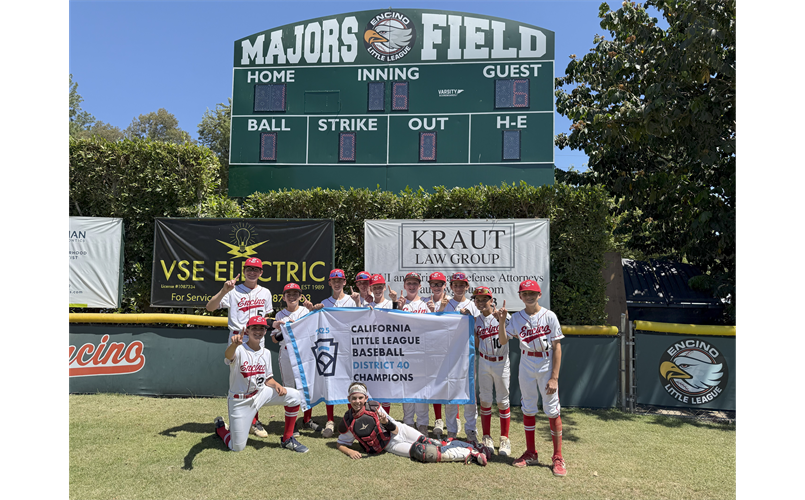 ELL 2025 Little League All-Stars D40 & Section 2 Champs